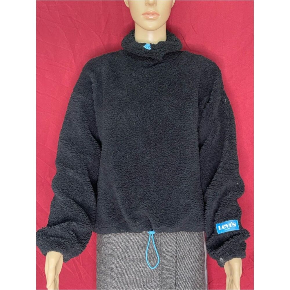 Levi’s Aura Sherpa Mock Neck Pullover Jacket Women's XS